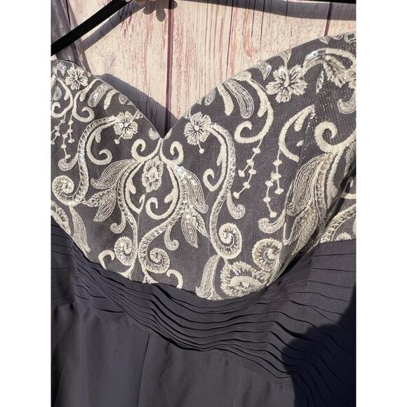 Lavetir Bridesmaid Formal Special Event Hi-Low Strappy Lace Up Dress Lavender 26 - Picture 3 of 10